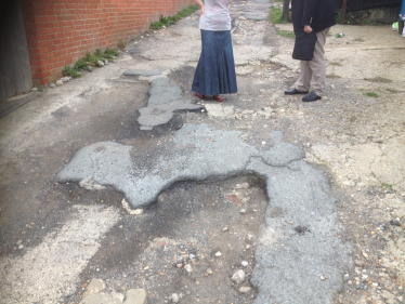 Simon Kirby MP Potholes